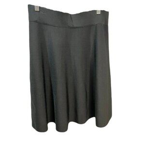 Ann Taylor Black Skater‎ Skirt Medium NWOT